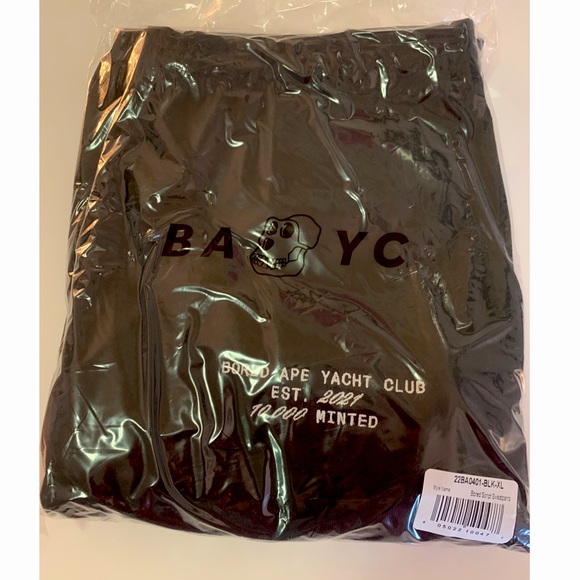 Bored Ape Yacht Club “Bored Script” Sweatpants BAYC - Picture 5 of 7